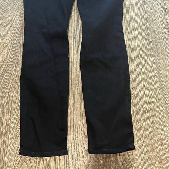Paige Verdugo Ultra Skinny Jeans Mid-Rise Distressed Denim Stretch Black Size 28 - Picture 10 of 11